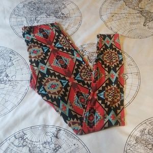 SALE Aztec Leggings